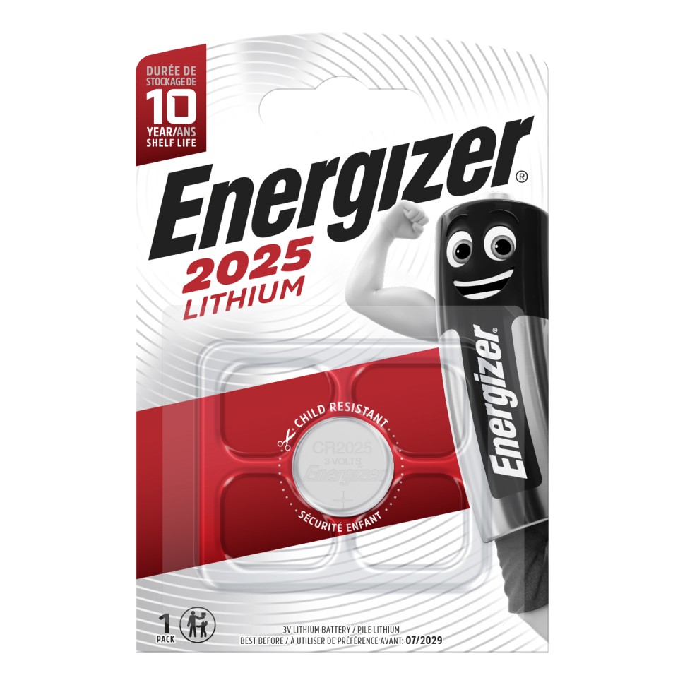 Батарейка Energizer CR2025, 1 шт