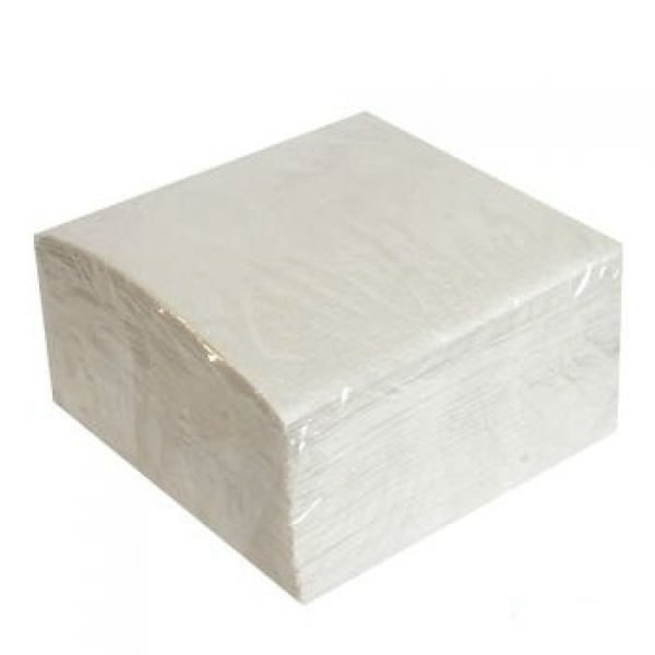 Салфетки бумажные 24*24 см 100 шт белые ЭКО (48)