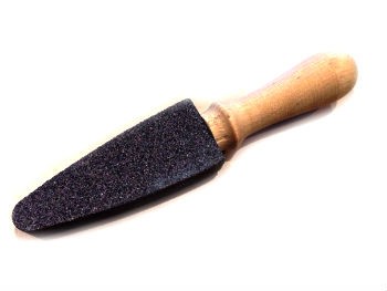 Брусок абразивный с деревянной ручкой (50)
