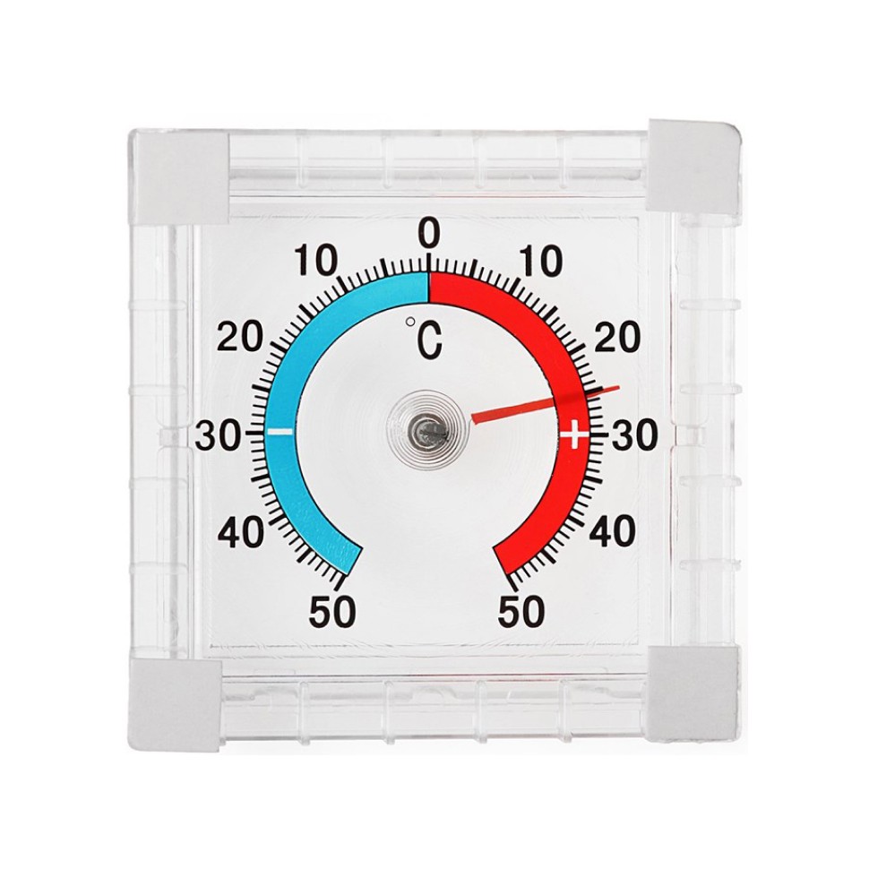 Термометр наружный биметаллический для стеклопакетов на липучках (50)