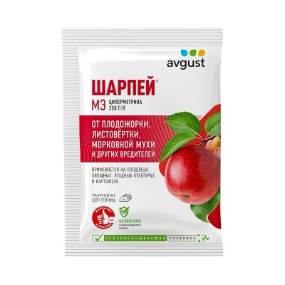 Шарпей амп.1,5мл  от комплекса вредителей на плодовых, бахчевых культурах и винограде (200)