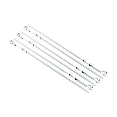 Набор шампуров 6шт, нерж.сталь, 60см, в чехле