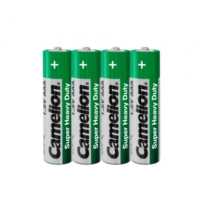 Батарейка Camelion Super Heavy Duty ААA (R03P), 4 в п/э