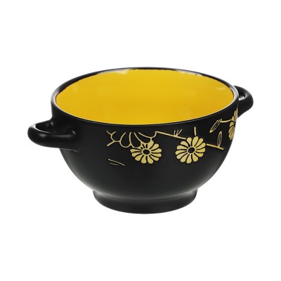 Бульонница, керамика, 550мл, 4 цвета