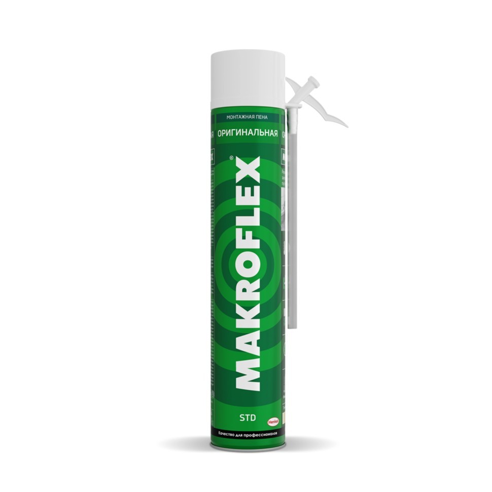 Пена монтажная Makroflex Оригинальная СТД, 750 мл
