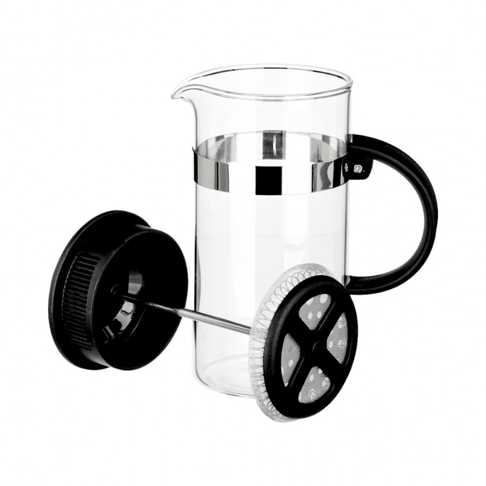 Флор Френч-пресс нерж.сталь, стекло, 350мл B05-350