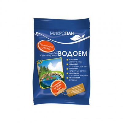 Средство для очистки воды в водоемах МИКРОПАН ВОДОЕМ 10 г (30)