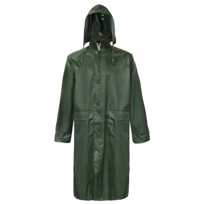 Дождевик-плащ нейлоновый, синий S размер 