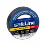Изолента Safeline Pro, 15 мм, 10 м, 0.15 мкм, чёрная