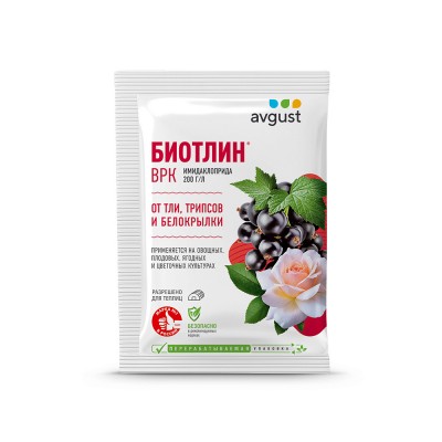 Биотлин 3 мл амп. от тли на плодовых, ягодных, овощных и цветочных культурах (200)