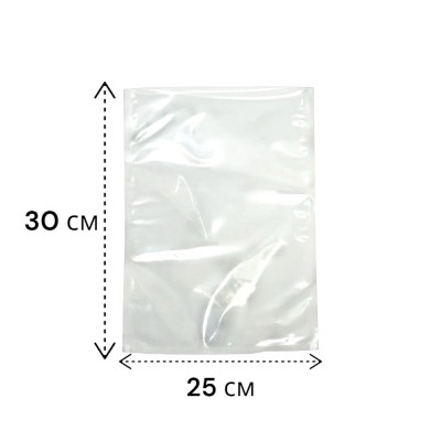 Пакет для вакуумной машины 250*300мм ПЕТ/ПЕ 65мкм (100/3000)