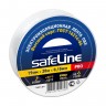 Изолента Safeline Pro, 19 мм, 20 м, 0.15 мкм, белая