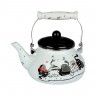 Чайник эмалированный Хвостатые друзья 2,5л, индукция