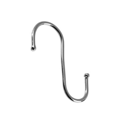Крючок s-образный, 7,4х3,2х0,4см, металл