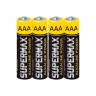 Батарейка Supermax Alkaline Power LR03 AAA, 4 в п/э (60) 