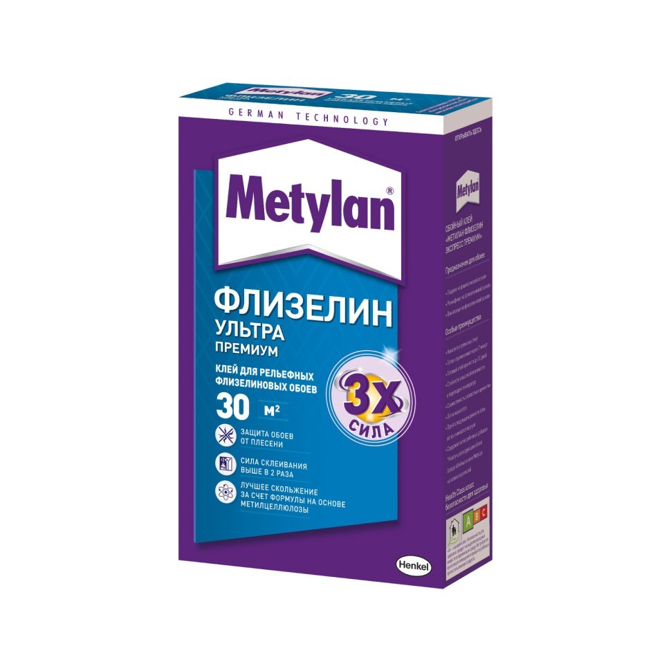 Обойный клей Метилан Флизелин Ультра Премиум, 250 г