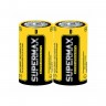 Батарейка Supermax R20 D, 2 в п/э (24) 