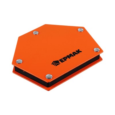 Угольник магнитный для сварки, 23кг. углы 30, 45, 60, 75, 90, 135 ЕРМАК