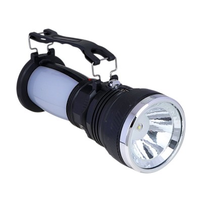 Фонарь прожектор 2-в-1 ЕРМАК, аккумуляторный, 24 SMD + 1 Вт LED, шнур 220В, пластик, 17,5x7,5 см