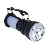 Фонарь прожектор 2-в-1 ЕРМАК, аккумуляторный, 24 SMD + 1 Вт LED, шнур 220В, пластик, 17,5x7,5 см