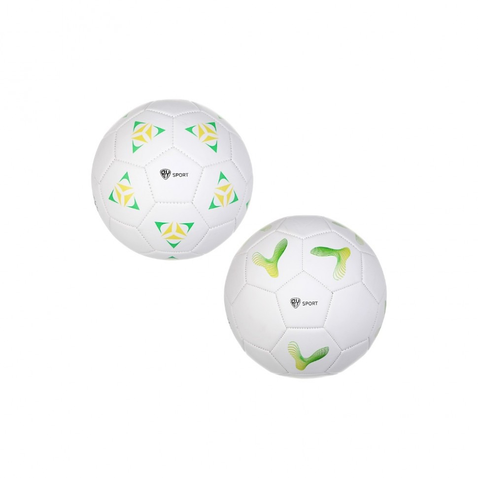 Мяч футбольный, размер 5, 22см, 3сл., PVC 2.7мм, 380г (+-10%) BY SPORT 133-039 (50)