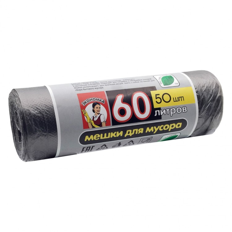 Мешки для мусора 60 л Ozon 131