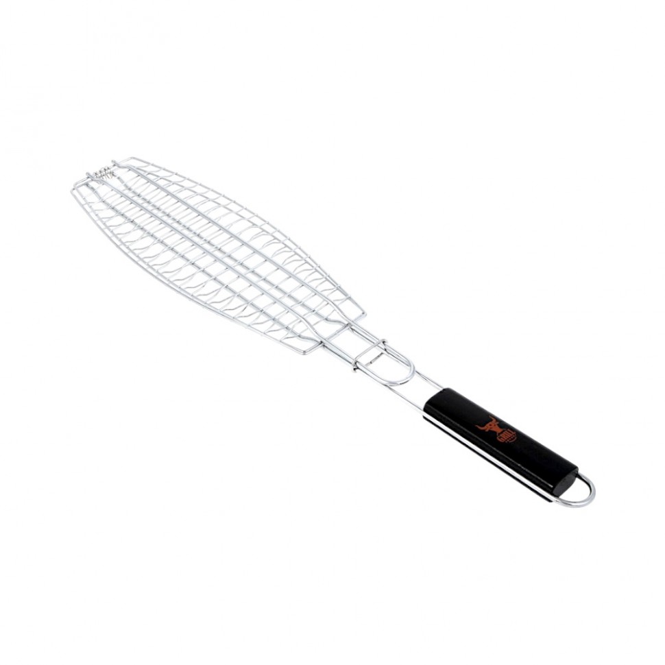 Решетка-гриль для приготовления рыбы GRILLBOOM, 435гр, 63х36х12см