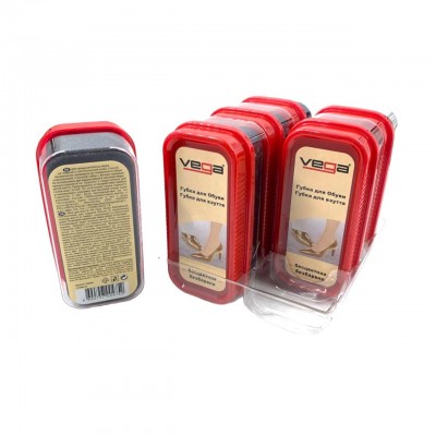 VEGA губка для обуви бесцветная (96/6)