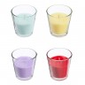 Свеча ароматизированная Glass, 85гр. ваниль, лаванда, спелые ягоды, хлопок (48)