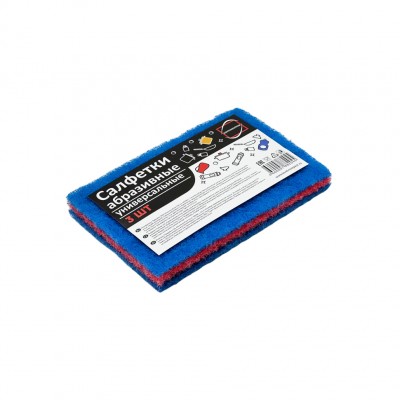 Салфетки абразивные 14х9 см 3шт (50)