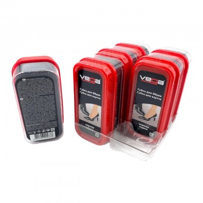 VEGA губка для обуви чёрная (96/6)