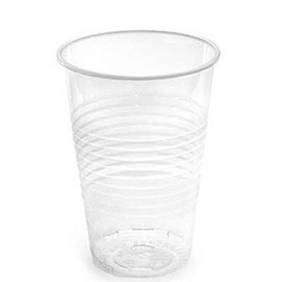 Стакан одноразовый прозрачный 200 мл (100/400)