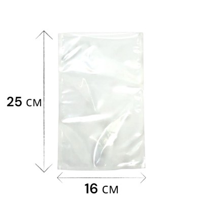 Пакет для вакуумной машины 160*250мм ПЕТ/ПЕ 65мкм (100/5000)