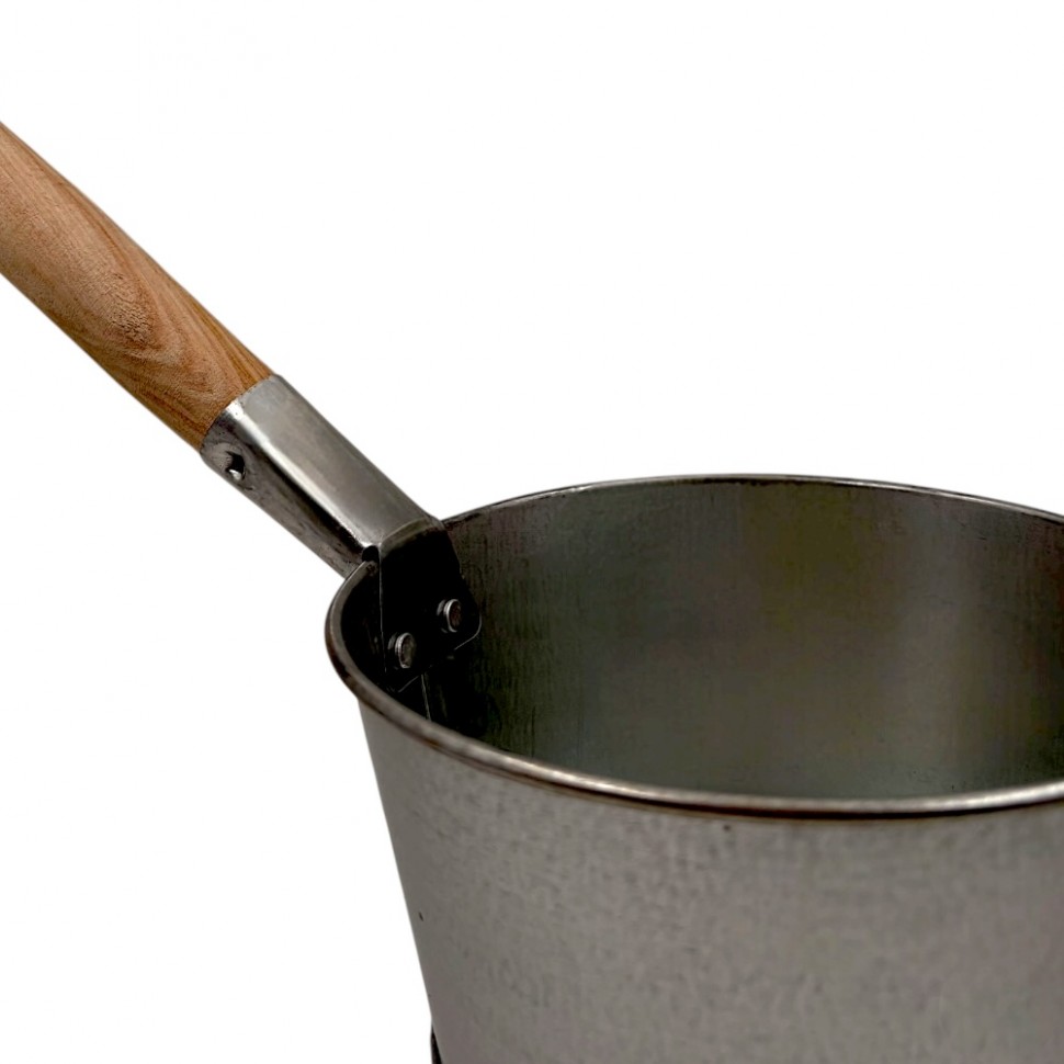 Ковш банный 1,5 л из оцинкованной стали (10)