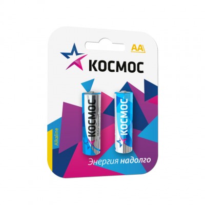 Батарейка Космос LR06 AA, бл/2