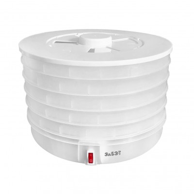 Электросушилка для фруктов и овощей 5 лотков EFD-320-05 ЭлБЭТ 100Вт