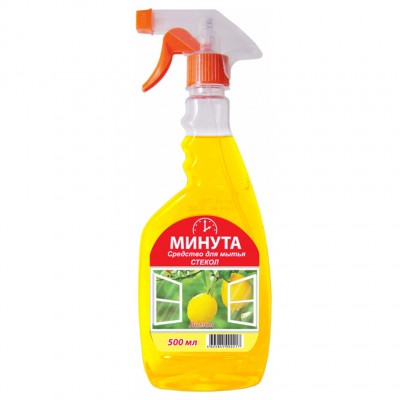 Средство для мытья стекол «Минута» Лимон, 500 мл