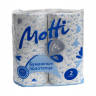 Полотенца бумажные в рулоне 2 шт. 2-сл. "Motti"(24)
