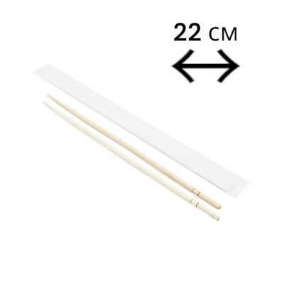 Палочки для суши в бум упаковке 22 см круглые (100/2400)