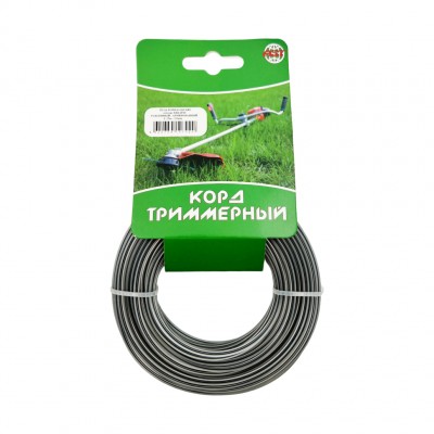 Леска для триммера «Звезда» 2.0 мм 15 м прозрачная (120)