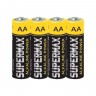 Батарейка Supermax Alkaline Power LR06 AA, 4 в п/э (40)  
