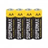 Батарейка Supermax Alkaline Power LR06 AA, 4 в п/э (40)  