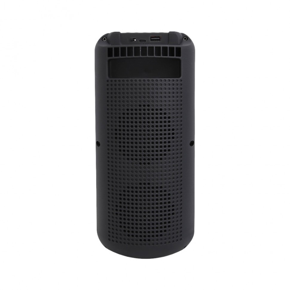 Колонка беспроводная BY ShineBar, 6 Вт, подсветка, 1200мАч, USB BT5.3,ВШГ 28x12x13см, черный