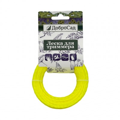 Леска для триммера крученая 2,4 мм* 15 м (12)