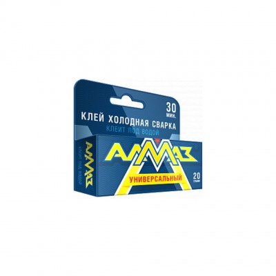 Клей — холодная сварка «Алмаз» 2К универсальный, 20 г