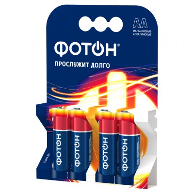 Батарейка Фотон LR06 AA, бл/4