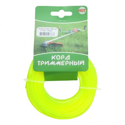 Леска для триммера «Звезда» 3.0 мм 15 м салатовая (80)
