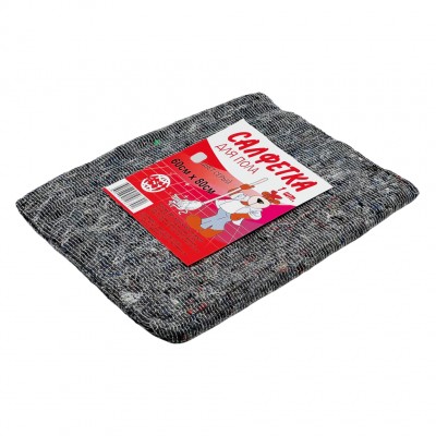 Тряпка для пола ХПП 60*80см серая  (25)