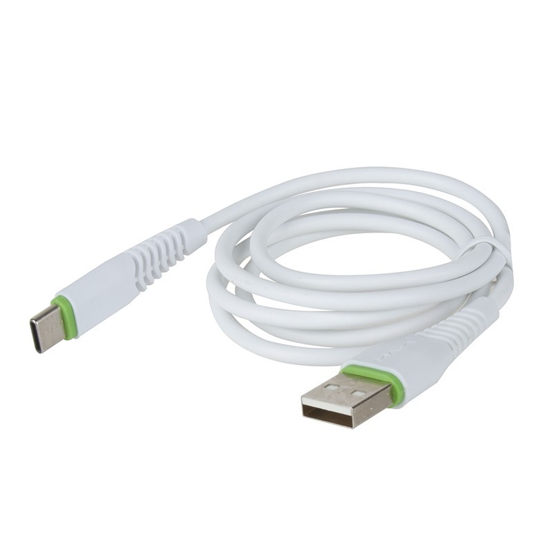 Зарядный кабель Maimi Х29 USB / Type-C, белый 1 м, быстрая зарядка