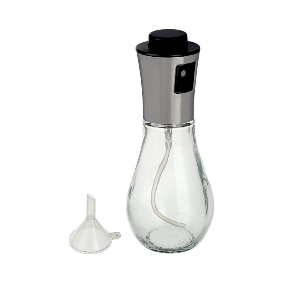 Распылитель для масла и уксуса, 17,5х7см, стекло, нерж.сталь
